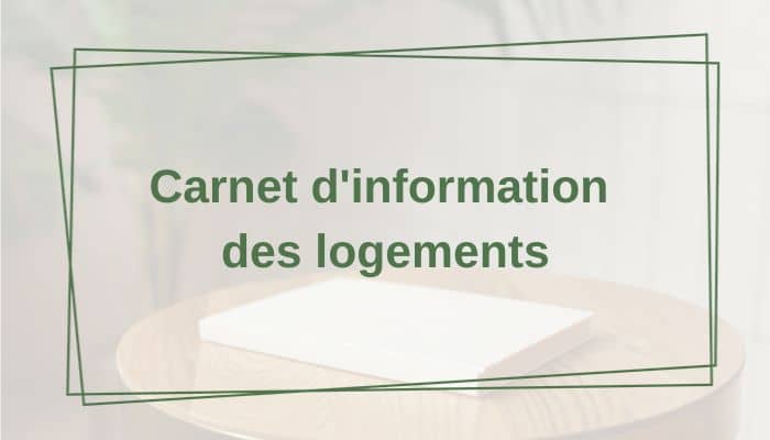 Carnet d'information du logement