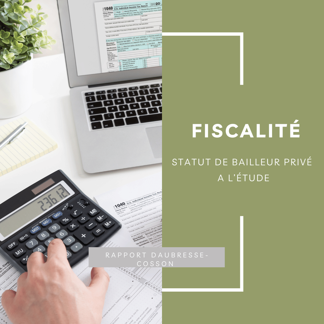 bailleur privé statut fiscal